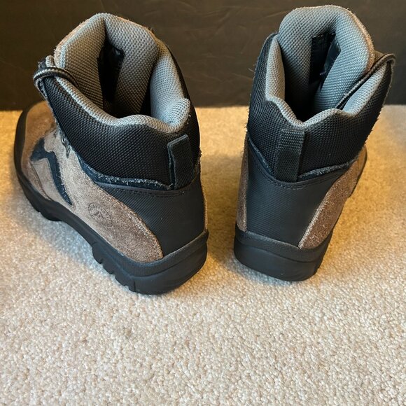 Mt Everest Sierra Suede Leather Hiking Boots Unisex W10 M8 Brown 4027935 - Picture 4 of 10